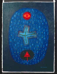 Formes dans un ovale, 1987
